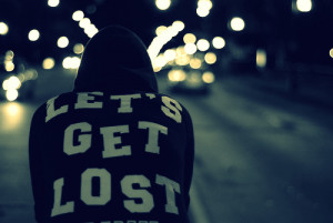 Let’s get lost hoodie