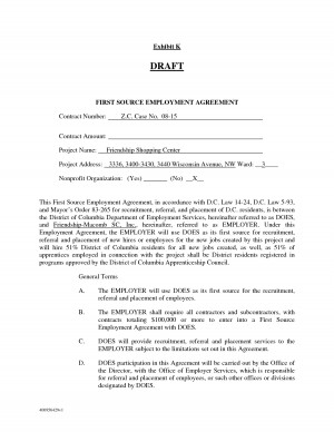 Friendship Agreement Contract Sample