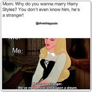 Yes, Mom. I've met Harry...: Disney Stuff, In My Dreams, Sleep ...