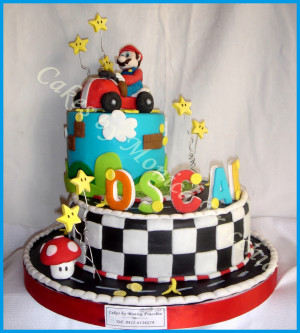 Mario Kart Wii Cake Ideas