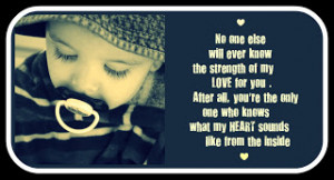 WOW this quote is so special to me, and it is perfect for my little ...