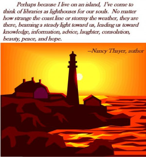 Library quote by author Nancy Thayer