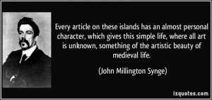 More John Millington Synge Quotes
