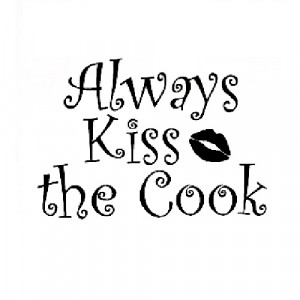 free shopping!Wall Decal Art Sticker Quote Vinyl Cute Kitchen Kiss ...