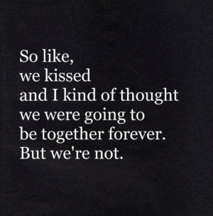 Our first kiss | via Tumblr