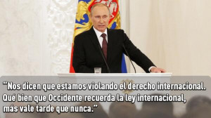 ... The 10 historical quotes from the speech of Vladimir #Putin on #Crimea
