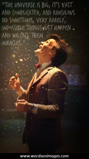 Doctor who quotes...