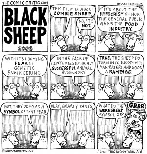 In Pop Culture: This comic strip is entitled Black Sheep and its ...