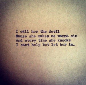 call her the devil... #Quote