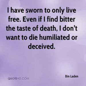 Bin Laden Quotes