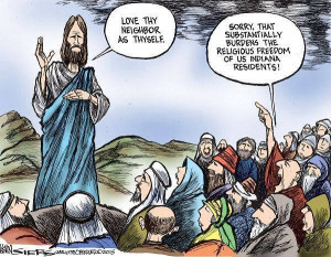 Jesus Burdens our Religious Freedom