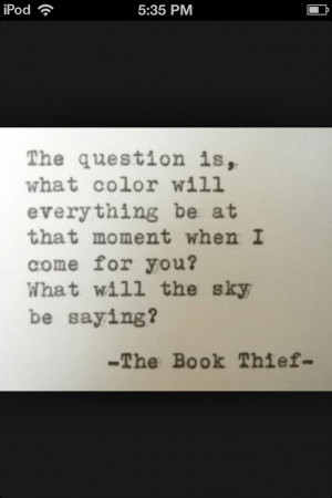 book thief quotes