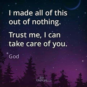 Take care of me Lord, I need You.. :')