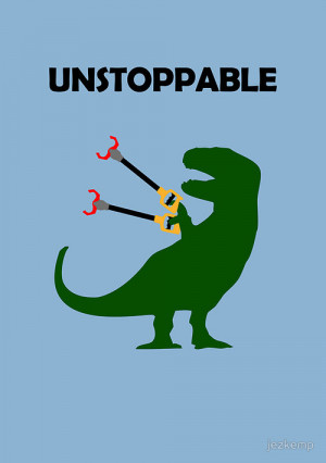 LOL funny dinosaurs t-rex tyrannosaurus rex unstoppable