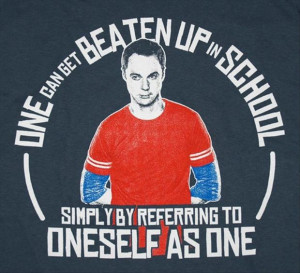 getting bullied, funny big bang theory quotes