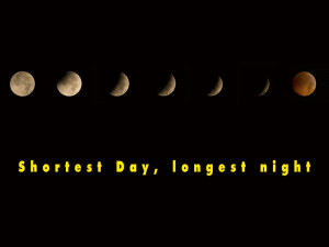 Longest night, shortest day approaches