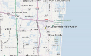 Fort Lauderdale/Holly Airport Streetview Map HD Wallpaper