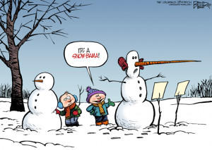 Cartoon Of The Day: Snow-Bama