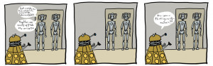 Cybermen+Daleks by SmudgeThistle