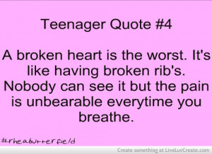 breakup, cute, life, love, pretty, quote, quotes, teenager quote 4 ...