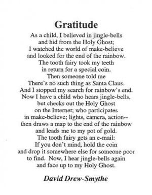 ... poem that i preface this lovely short poem of a poem of gratitude for
