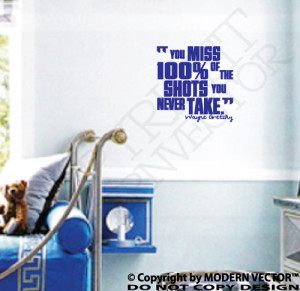 Details about WAYNE GRETZKY Quote Collage Quote Vinyl Wall Decal ...