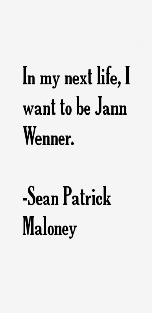 In my next life, I want to be Jann Wenner.
