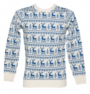 knitted christmas jumper from cheesy christmas jumpers print hi res