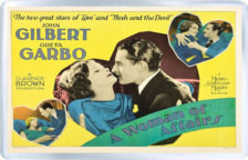 Greta Garbo - A Woman Of Affairs - Fridge Magnet – New