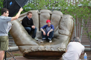The Sandlot's Squintz and Ham at Target Field Golden Glove in ...