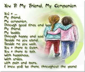 Post Tags : friend friends friendship friendship poems poem poems ...