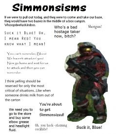 Red Vs Blue Isms Quotes. QuotesGram