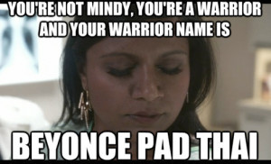 Beyonce Pad Thai? Leslie Knope Movie Popcorn?