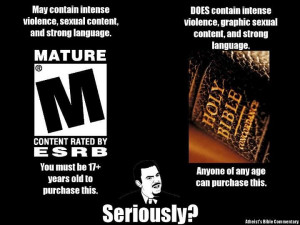 Whenever we read the obscene stories, the voluptuous debaucheries ...