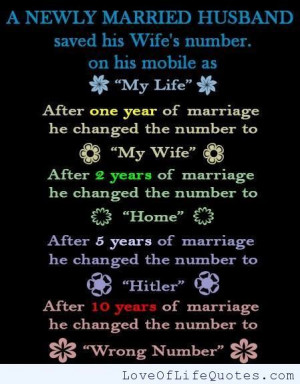 newly married husband - http://www.loveoflifequotes.com/funny/newly ...