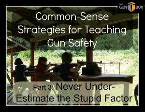 ... for Teaching Gun Safety: Never Underestimate the Stupid Factor