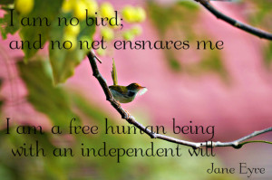 Quote me on that… Jane Eyre and Freedom