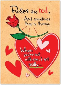 romantic Valentine's poem - Funny Valentine's Day Cards From Treat ...