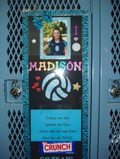 ... volleyball locker poster and remove later without hurting your posters
