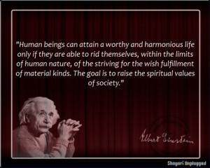 albert einstein on human beings source williams students online make ...