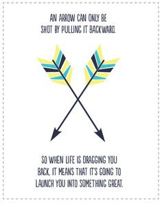 Free Arrown Printable! Capturing-Joy.com More