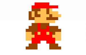 Mario Bros Pixelart Gumi