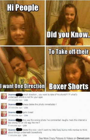fun pic, funny, facebook, one direction, fail