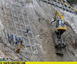 Funny Construction Photo. Construction Accident Photos.