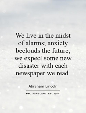 Quotes and Sayings About Anxiety