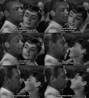 What has been will be...but right, this time. You and I...we'll be ...