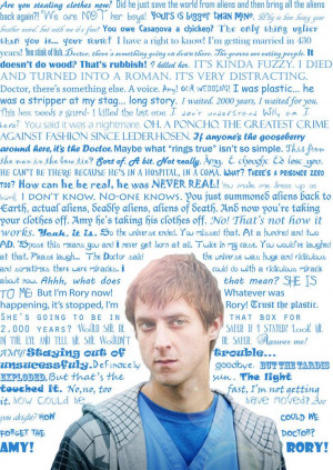 DOCTOR WHO] Rory Williams Quotes This was done awhile ago... the ...