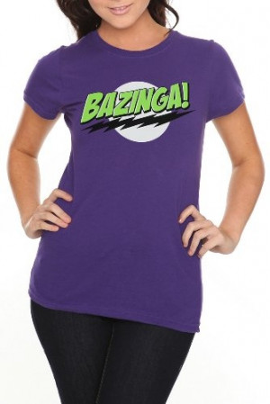 The Big Bang Theory Bazinga! Girls T-Shirt