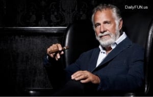 ... Jonathan Goldsmith playing 'The Most Interesting Man In The World
