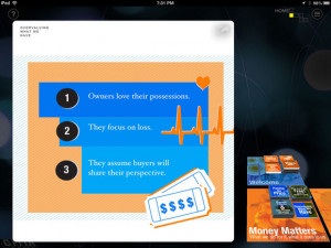 This card in a stack devoted to overvaluing what we have (or loss ...